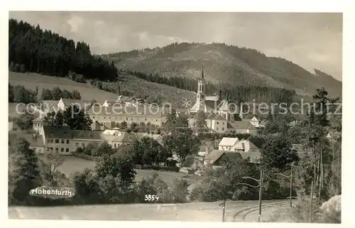 AK / Ansichtskarte Hohenfurt Ortsansicht mit Kloster Kat. Tschechische Republik