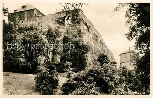 AK / Ansichtskarte Eger Tschechien Kaiserburg