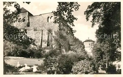 AK / Ansichtskarte Eger Tschechien Kaiserpfalz