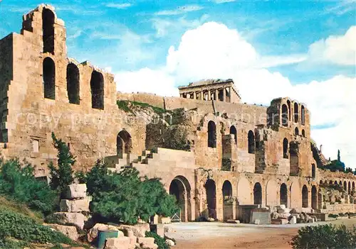 AK / Ansichtskarte Athen Griechenland Akropolis Theater von Herodes Attices Kat. 