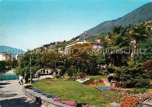 AK / Ansichtskarte Locarno Lago Maggiore Lungolago