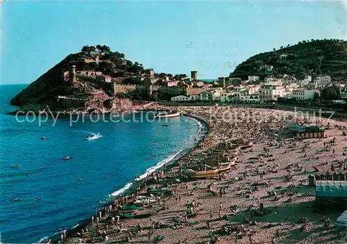 AK / Ansichtskarte Tossa de Mar Playa vista general Kat. Costa Brava