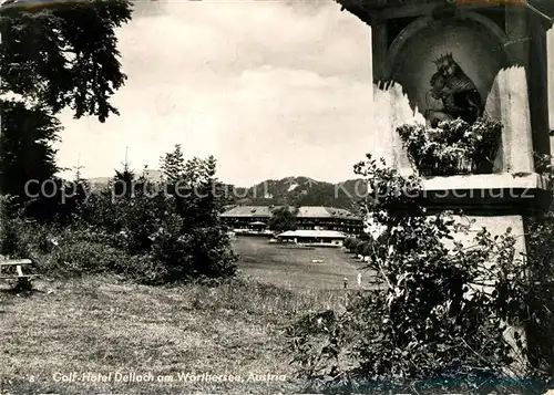 AK / Ansichtskarte Dellach Woerthersee Bildstock