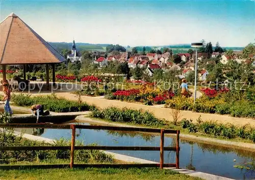 AK / Ansichtskarte Nuembrecht Kur Park Cafe Panorama Kat. Nuembrecht