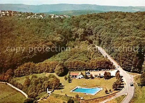 AK / Ansichtskarte Ehlscheid Fliegeraufnahme mit Freibad im Laubachtal Kat. Ehlscheid