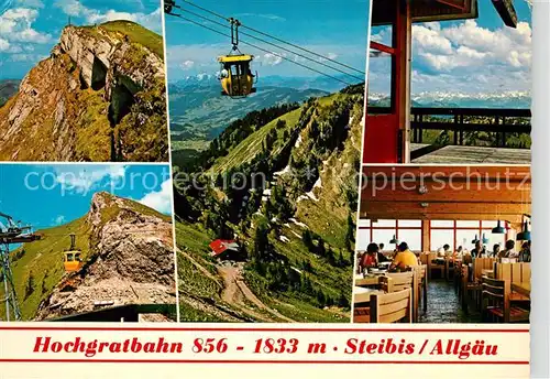 AK / Ansichtskarte Steibis Gipfel Hochgratbahn Restaurant Kat. Oberstaufen