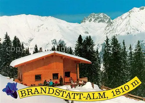 AK / Ansichtskarte Neustift Stubaital Tirol Brandstatt Alm Kat. Neustift im Stubaital