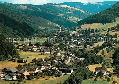 AK / Ansichtskarte Muenstertal Schwarzwald Fliegeraufnahme Kat. Muenstertal