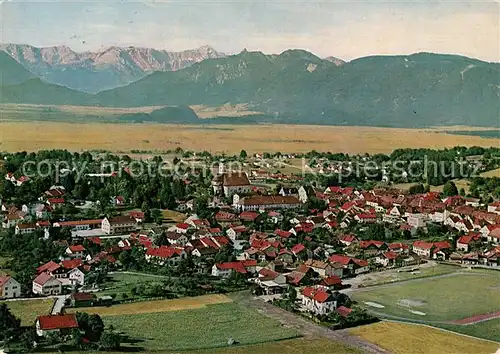 AK / Ansichtskarte Murnau Staffelsee Fliegeraufnahme