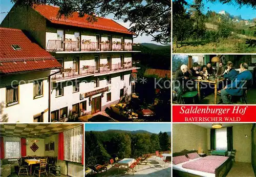 AK / Ansichtskarte Saldenburg Saldenburger Hof Hotel Pension Kat. Saldenburg