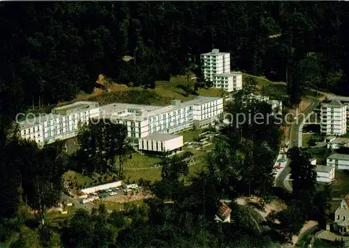 AK / Ansichtskarte Bad Brueckenau Fliegeraufnahme Hartwald Klinik BfA Kat. Bad Brueckenau