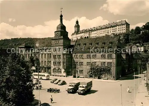 AK / Ansichtskarte Rudolstadt Hauptbahnhof Kat. Rudolstadt