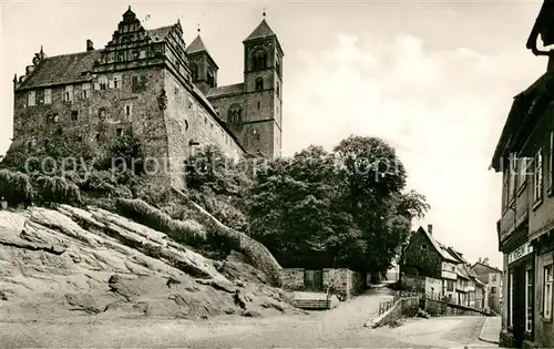 AK / Ansichtskarte Quedlinburg Schlossberg Kat. Quedlinburg