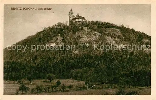 AK / Ansichtskarte Teplitz Schoenau Sudetenland Bad Schlossberg Kat. Teplice