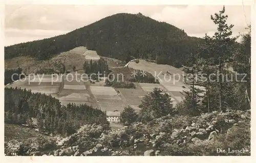 AK / Ansichtskarte Lausche Jonsdorf Landschaftspanorama Lausitzer Gebirge Kat. Kurort Jonsdorf