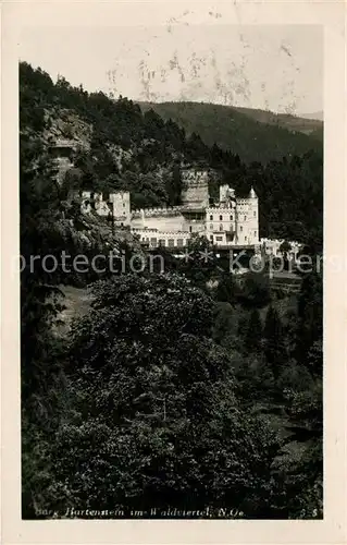 AK / Ansichtskarte Hartenstein Niederoesterreich Schloss im Waldviertel Kat. Oesterreich
