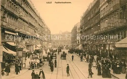 AK / Ansichtskarte Lille Nord Faidherbestrasse Kat. Lille