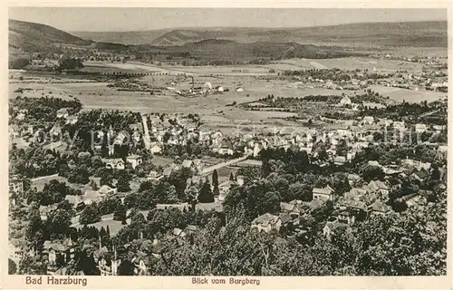 AK / Ansichtskarte Bad Harzburg Blick vom Burgberg Kat. Bad Harzburg