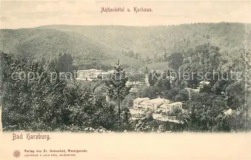 AK / Ansichtskarte Bad Harzburg Aktienhotel und Kurhaus Kat. Bad Harzburg