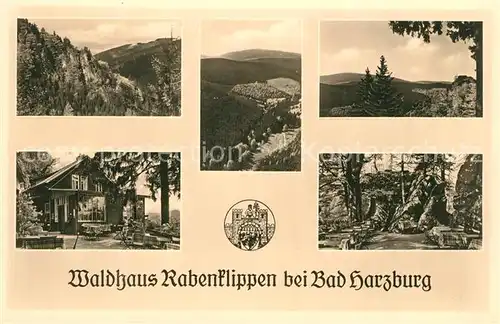 AK / Ansichtskarte Bad Harzburg Waldhaus Rabenklippen Kat. Bad Harzburg