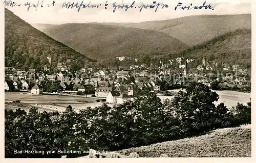 AK / Ansichtskarte Bad Harzburg Blick vom Butterberg  Kat. Bad Harzburg