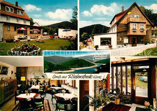 AK / Ansichtskarte Riefensbeek Kamschlacken Hotel Pension Haus Tyrol Kat. Osterode am Harz