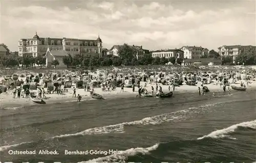 AK / Ansichtskarte Ahlbeck Ostseebad Bernhard Goering Heim Kat. Heringsdorf Insel Usedom