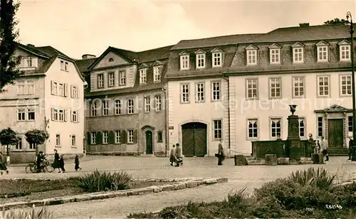 AK / Ansichtskarte Weimar Thueringen Goethehaus Schwan Kat. Weimar