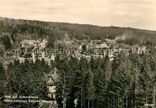 AK / Ansichtskarte Schierke Harz Unterschierke Kat. Schierke Brocken