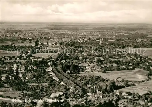 AK / Ansichtskarte Goerlitz Sachsen Blick von der Landeskrone Kat. Goerlitz