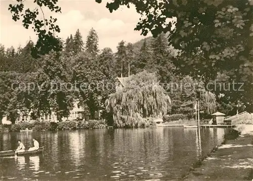 AK / Ansichtskarte Georgenthal Gotha Am Hammerteich Kat. Georgenthal