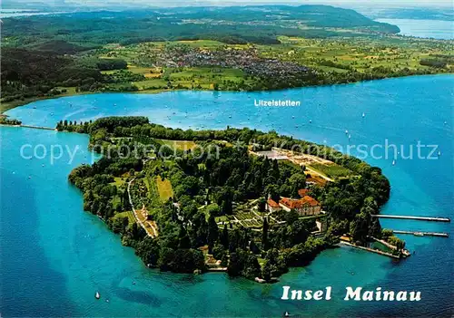 AK / Ansichtskarte Insel Mainau Fliegeraufnahme Kat. Konstanz Bodensee