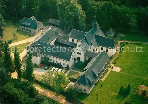 AK / Ansichtskarte Ruedesheim Rhein Fliegeraufnahme Bildungshaus Noth Gottes Kat. Ruedesheim am Rhein