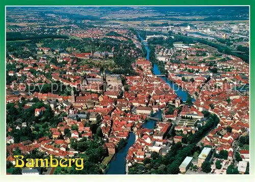 AK / Ansichtskarte Bamberg Fliegeraufnahme Kat. Bamberg