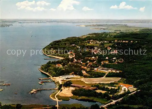 AK / Ansichtskarte Gluecksburg Ostseebad Fliegeraufnahme Kat. Gluecksburg (Ostsee)