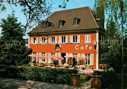 AK / Ansichtskarte Woerishofen Bad Cafe Hamburg Kat. Bad Woerishofen