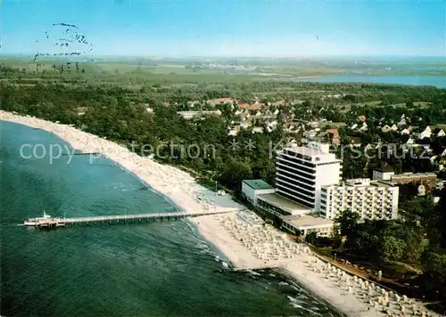 AK / Ansichtskarte Timmendorfer Strand Fliegeraufnahme Kurhaushotel Seeschloesschen Kat. Timmendorfer Strand