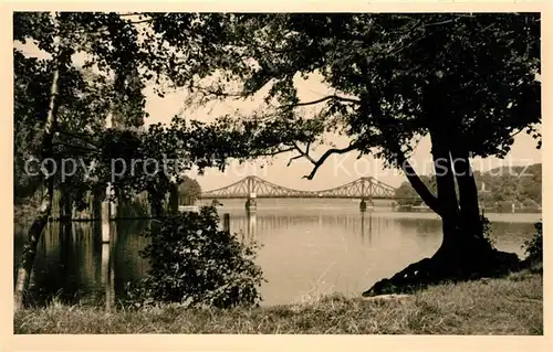 AK / Ansichtskarte Potsdam Babelsberger Park mit Bruecke der Einheit Kat. Potsdam