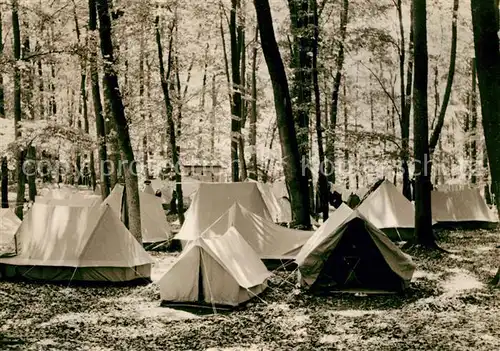 AK / Ansichtskarte Bansin Ostseebad Campingplatz Kat. Heringsdorf