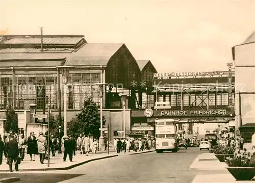 AK / Ansichtskarte Berlin Bahnhof Friedrichstrasse Kat. Berlin