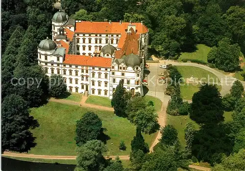 AK / Ansichtskarte Celle Niedersachsen Fliegeraufnahme Schloss Kat. Celle