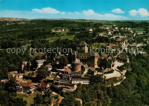 AK / Ansichtskarte Burg Wupper Fliegeraufnahme Schloss Kat. Solingen
