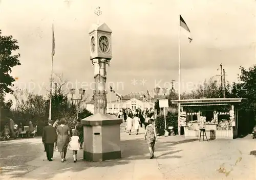 AK / Ansichtskarte Ahlbeck Ostseebad Seebruecke Kat. Heringsdorf Insel Usedom