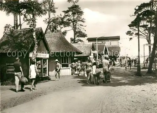 AK / Ansichtskarte Prerow Ostseebad Weg zum Strand Kat. Darss