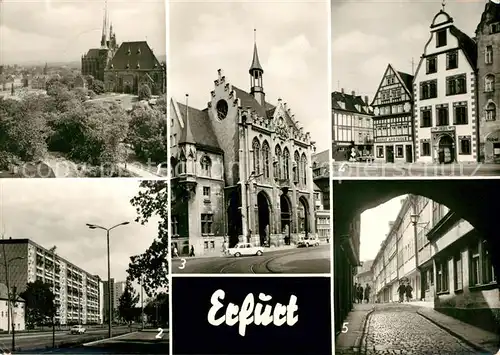 AK / Ansichtskarte Erfurt Rathaus Ortsansichten Kat. Erfurt