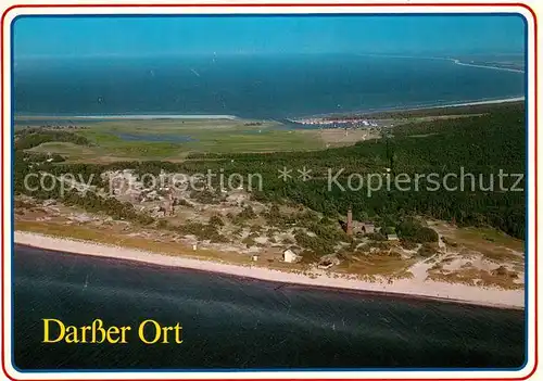 AK / Ansichtskarte Darss Region Ostsee Fliegeraufnahme Kat. Wieck Darss