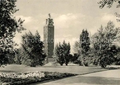 AK / Ansichtskarte Magdeburg Aussichtsturm Kulturpark Rotehorn Kat. Magdeburg