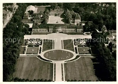 AK / Ansichtskarte Ludwigsburg Wuerttemberg Fliegeraufnahme Schloss Schlossanlagen