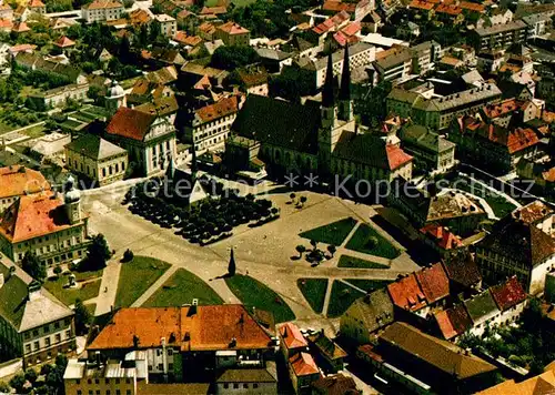 AK / Ansichtskarte Altoetting Fliegeraufnahme Kapellplatz Kat. Altoetting