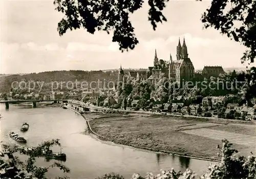 AK / Ansichtskarte Meissen Elbe Sachsen Albrechtsburg Dom Kat. Meissen